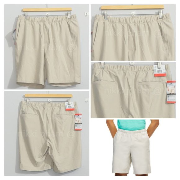 greg Norman Other - NWT Greg Norman Men’s Pull-On Short in TAN